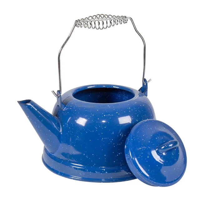 3 Qt Enamel Tea Kettle - Image 3