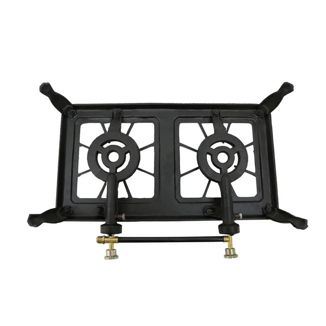 Stansport Cast Iron Stove with Double Burner - Image 4