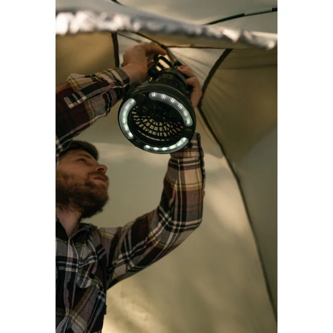 18-LED Camping Lantern With Fan - Image 6