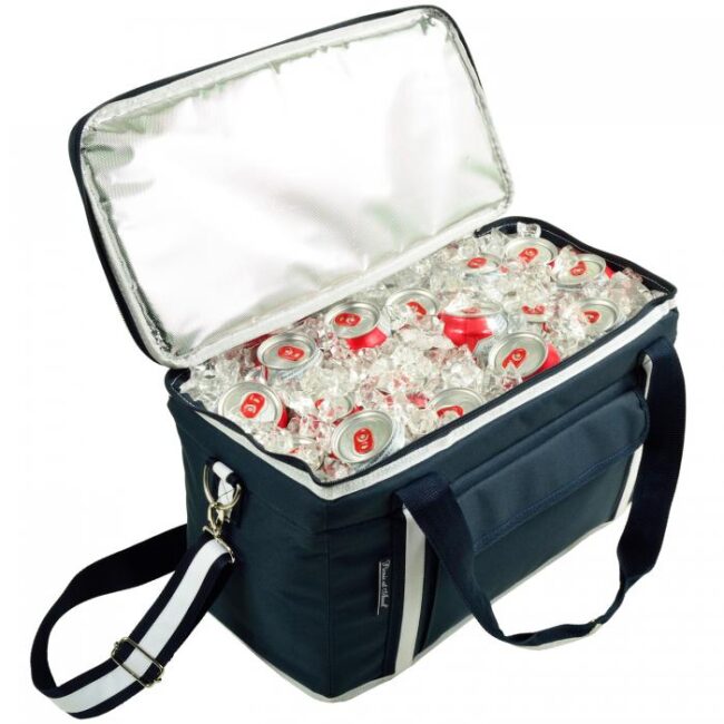 Picnic at Ascot Hybrid Semi-Rigid Folding Cooler- Navy