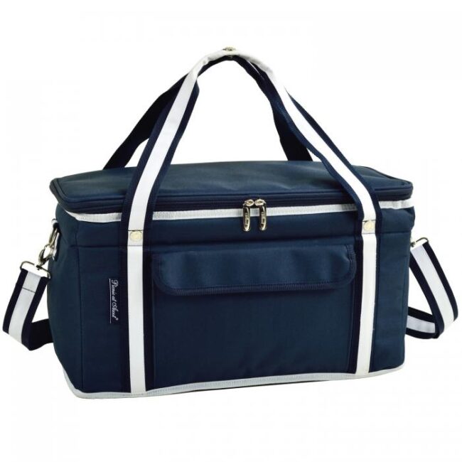 Picnic at Ascot Hybrid Semi-Rigid Folding Cooler- Navy - Image 6