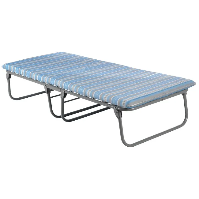 XK-3 Foldable Steel Bed with Foam Mattress 73 x 29.5 x 15.5