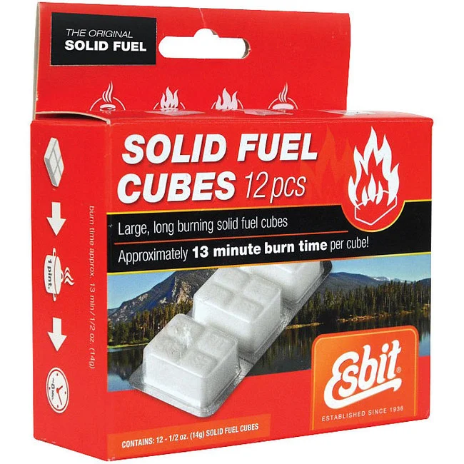 Esbit 14G Solid Fuel 12Pk