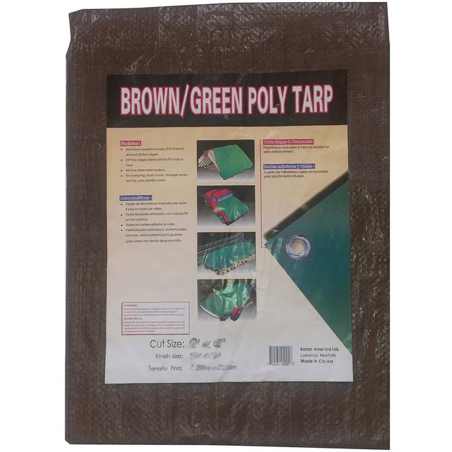 Blue Poly Tarp 16' X 20' - Image 2