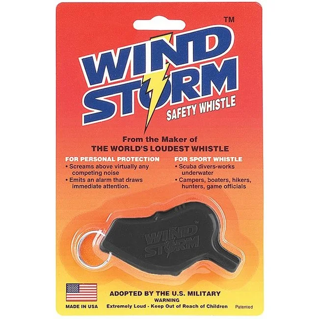 Storm Whistle Black