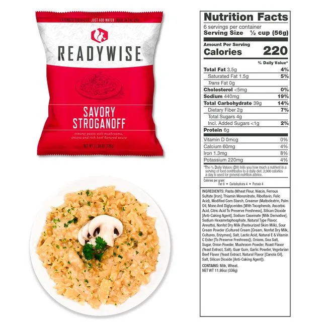 360 Servings of ReadyWise Emergency Survival Food Storage - Image 3