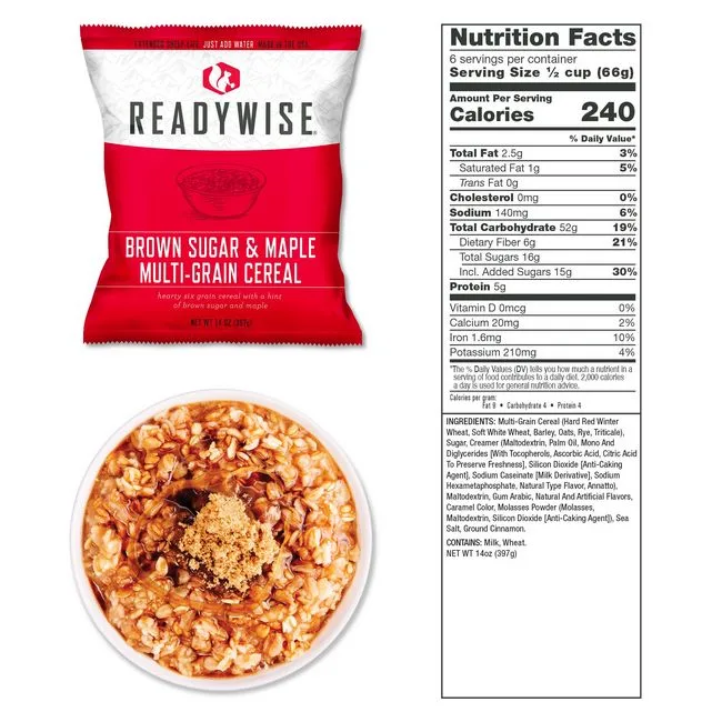 360 Servings of ReadyWise Emergency Survival Food Storage - Image 4