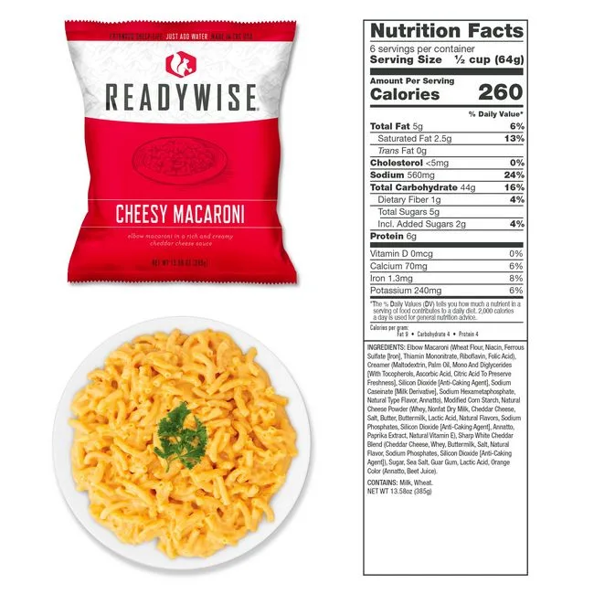 360 Servings of ReadyWise Emergency Survival Food Storage - Image 6